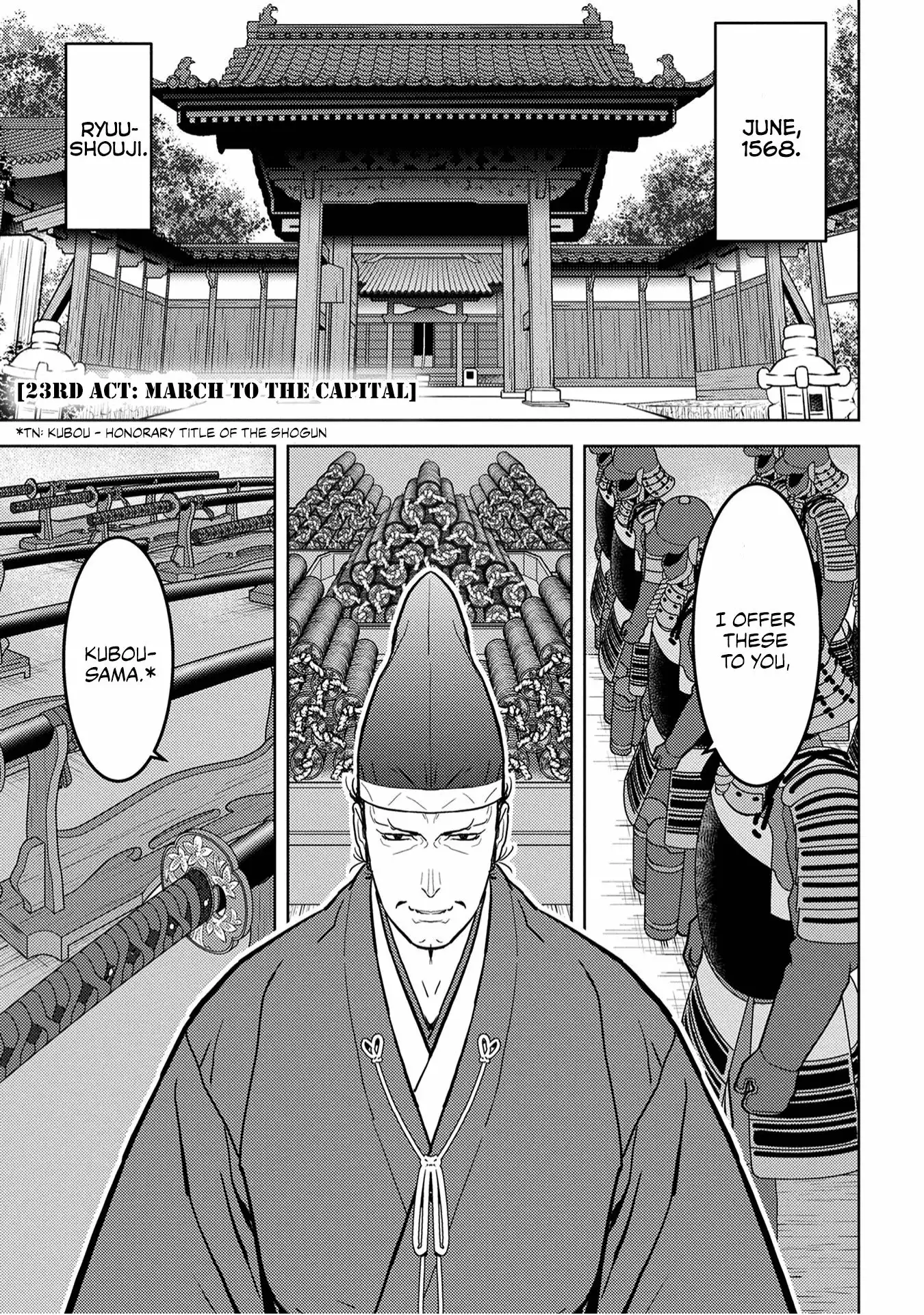 Sengoku Komachi Kuroutan: Noukou Giga Chapter 23 2